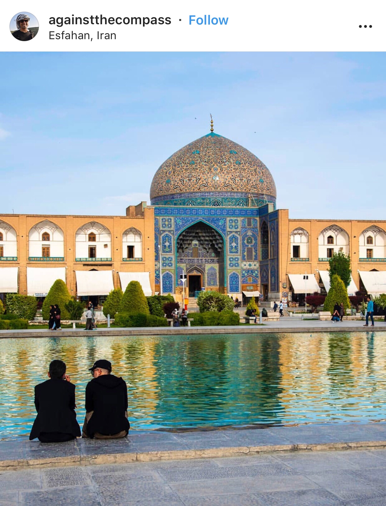 عدسة إيرانية: مسجد لطف الله وسط أصفهان 3