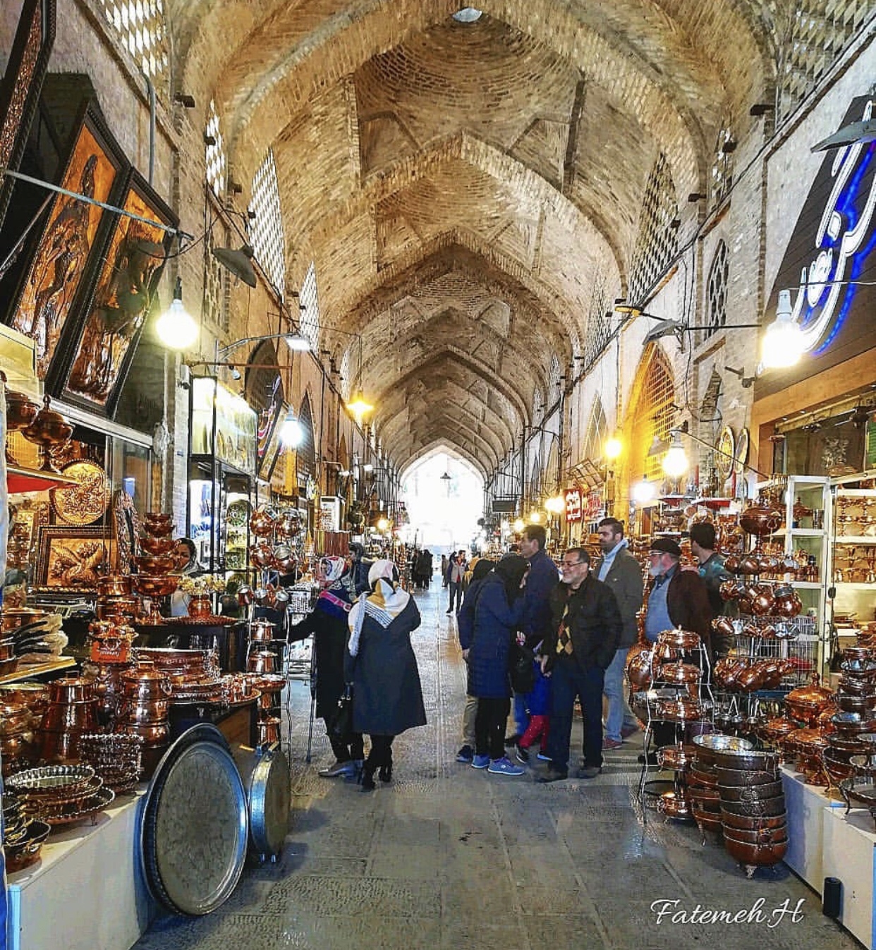 عدسة إيرانية: بازار اصفهان 3