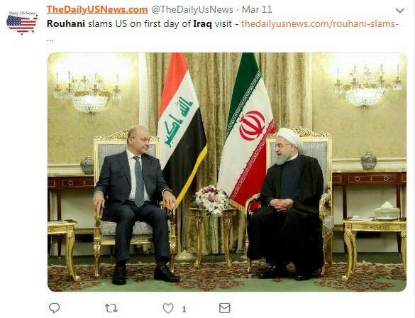 ما الذي حققته إيران من زيارة روحاني للعراق؟ 8