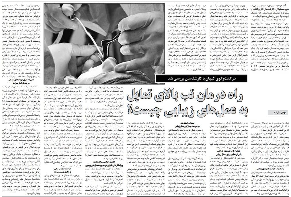 شبابيك إيرانية: ما هي أسباب إقبال الإيرانيين على عمليات التجميل؟ 1